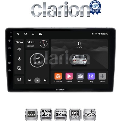 CLARION GL32981 Οθόνη OEM Multimedia Αυτοκινήτου για Nissan Primera 2002 2008 (CarPlay/AndroidAuto/BT/GPS/WIFI/GPRS)