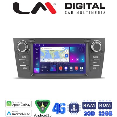LM Digital - LM E8095 GPS Οθόνη OEM Multimedia Αυτοκινήτου για BMW σειρά 3 (E90-91-92-93) 2005-2012 (CarPlay/AndroidAuto/BT/GPS/