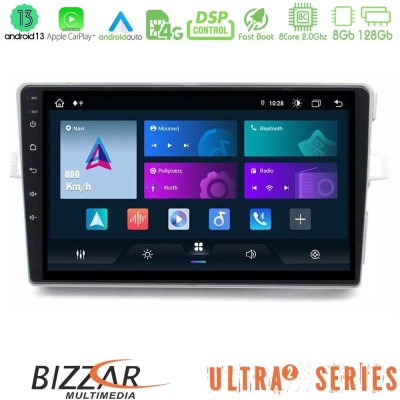 Bizzar G+ SeriesToyota Verso 2009-2018 8core Android14 6+128GB Navigation Multimedia Tablet 9"