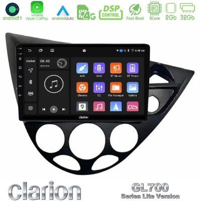 Bizzar G+ Series Ford Focus 1999-2004 (RHD) 8core Android14 6+128GB Navigation Multimedia Tablet 9"