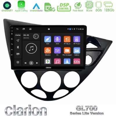 Bizzar G+ Series Ford Focus 1999-2004 (RHD) 8core Android14 6+128GB Navigation Multimedia Tablet 9"
