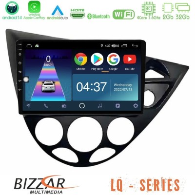 Bizzar G+ Series Ford Focus 1999-2004 (RHD) 8core Android14 6+128GB Navigation Multimedia Tablet 9"