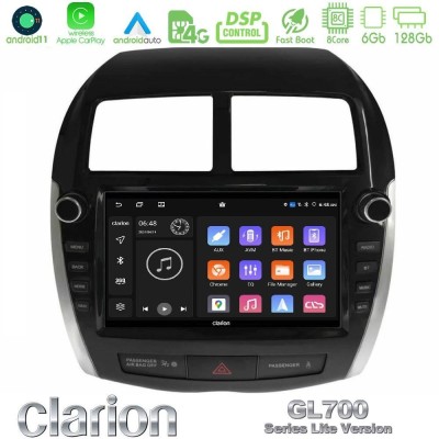 Bizzar G+ Series Mitsubishi ASX 2013-2018 8core Android14 6+128GB Navigation Multimedia Tablet 9" (Oem Look)