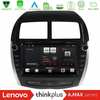 Bizzar G+ Series Mitsubishi ASX 2013-2018 8core Android14 6+128GB Navigation Multimedia Tablet 9" (Oem Look)
