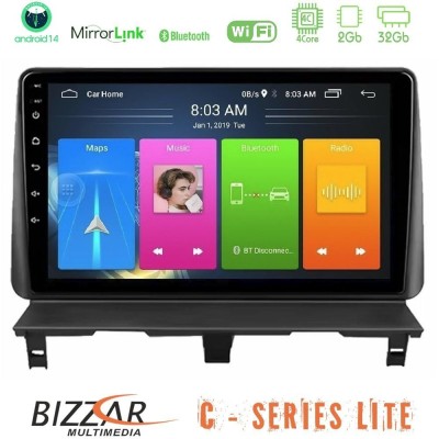Bizzar G+ Series Peugeot Partner / Citroën Berlingo 2002-2008 8core Android14 6+128GB Navigation Multimedia Tablet 9" Bizzar G+ Series Peugeot Partner / Citroën Berlingo 2002-2008 8core Android14 6+128GB Navigation Multimedia Tablet 9"