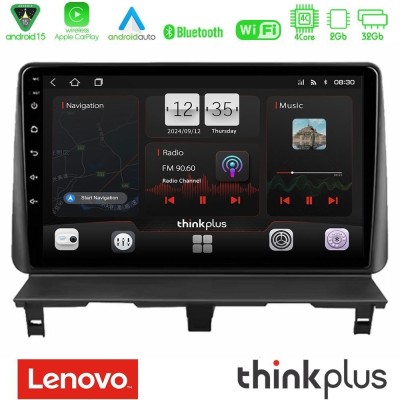 Lenovo Thinkplus Series 4Core Android15 2+32GB Peugeot Partner / Citroën Berlingo 2002-2008 Navigation Multimedia Tablet 9" Με C