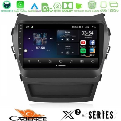 Bizzar G+ Series Hyundai iX45 2012-2017 8core Android14 6+128GB Navigation Multimedia Tablet 9"