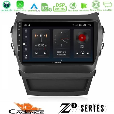 Bizzar G+ Series Hyundai iX45 2012-2017 8core Android14 6+128GB Navigation Multimedia Tablet 9"