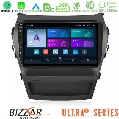 Bizzar G+ Series Hyundai iX45 2012-2017 8core Android14 6+128GB Navigation Multimedia Tablet 9"