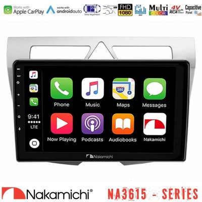Nakamichi NA3615 Series Με Wireless Carplay & Android Auto Kia Picanto Media Station Tablet 9"