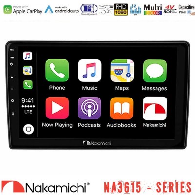 Nakamichi NA3615 Series Με Wireless Carplay & Android Auto Kia Ceed 2007-2009 Media Station Tablet 9"