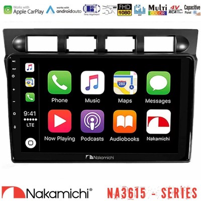 Nakamichi NA3615 Series Με Wireless Carplay & Android Auto Kia Picanto 2004-2007 Media Station Tablet 9"