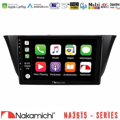 Nakamichi NA3615 Series Με Wireless Carplay & Android Auto Iveco Daily 2014-2025 Media Station Tablet 9"