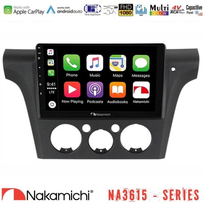 Nakamichi NA3615 Series Με Wireless Carplay & Android Auto Mitsubishi Outlander 2002 – 2007 Media Station Tablet 9"