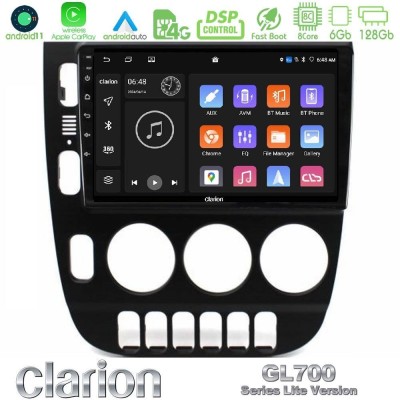 Clarion GL700 Lite Series 8Core Android11 6+128GB Mercedes ML Class (W163) 1998-2005 Navigation Multimedia Tablet 9" Με Carplay 