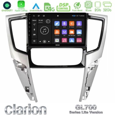 Clarion GL700 Lite Series 8Core Android11 2+32GB Mitsubishi L200 2019-2023 Navigation Multimedia Tablet 9" Με Carplay & Android 