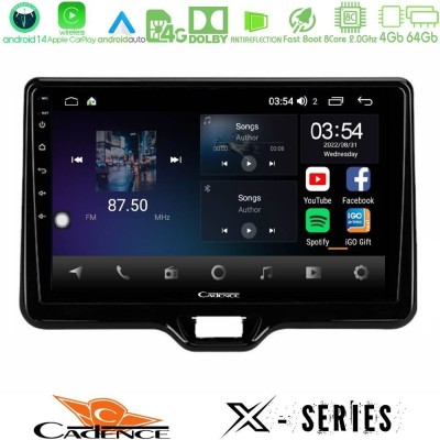 Bizzar G+ Series Toyota Yaris Cross RHD 2020- (Low Version) 8core Android14 6+128GB Navigation Multimedia Tablet 9"