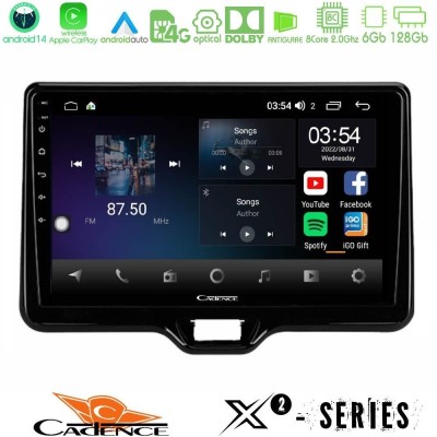 Bizzar G+ Series Toyota Yaris Cross RHD 2020- (Low Version) 8core Android14 6+128GB Navigation Multimedia Tablet 9"