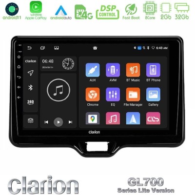Bizzar G+ Series Toyota Yaris Cross RHD 2020- (Low Version) 8core Android14 6+128GB Navigation Multimedia Tablet 9"