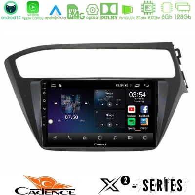 Bizzar G+ Series Hyundai i20 2018-2020 RHD 8core Android14 6+128GB Navigation Multimedia Tablet 9"