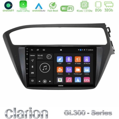 Bizzar G+ Series Hyundai i20 2018-2020 RHD 8core Android14 6+128GB Navigation Multimedia Tablet 9"