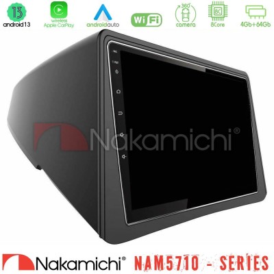 Nakamichi NAM5710 Series 8Core Android13 4+64GB Opel Mokka Navigation Multimedia Tablet 9"