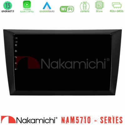 Nakamichi NAM5710 Series 8Core Android13 4+64GB Vw Golf 6 Navigation Multimedia Tablet 9"