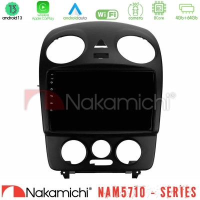 Nakamichi NAM5710 Series 8Core Android13 4+64GB VW Beetle Navigation Multimedia Tablet 9"