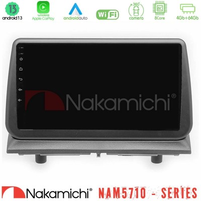 Nakamichi NAM5710 Series 8Core Android13 4+64GB Dodge Nitro 2007-2011 Navigation Multimedia Tablet 9"