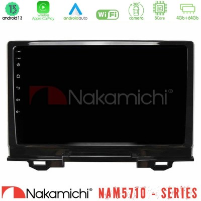 Nakamichi NAM5710 Series 8Core Android13 4+64GB Honda HR-V 2021- Navigation Multimedia Tablet 9"