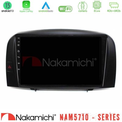 Nakamichi NAM5710 Series 8Core Android13 4+64GB Hyundai Sonata 2005-2009 Navigation Multimedia Tablet 10"