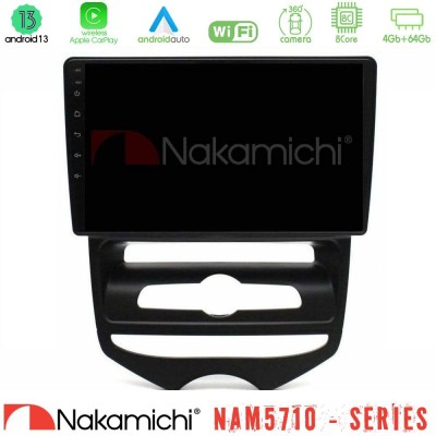 Nakamichi NAM5710 Series 8Core Android13 4+64GB Hyundai ix20 2010-2020 (MANUAL A/C) Navigation Multimedia Tablet 10"