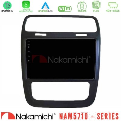 Nakamichi NAM5710 Series 8Core Android13 4+64GB VW Scirocco 2014 – 2017 Navigation Multimedia Tablet 9"