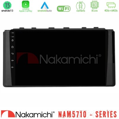 Nakamichi NAM5710 Series 8Core Android13 4+64GB Subaru BRZ / Toyota GR86 2022- Navigation Multimedia Tablet 9"