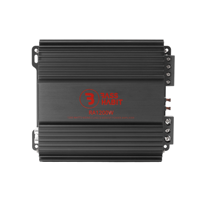 Ενισχυτής αυτοκινήτου 1 Channel 1200W Bass Habit Rebel RA1200W Ενισχυτής αυτοκινήτου 1 Channel 1200W Bass Habit Rebel RA1200W