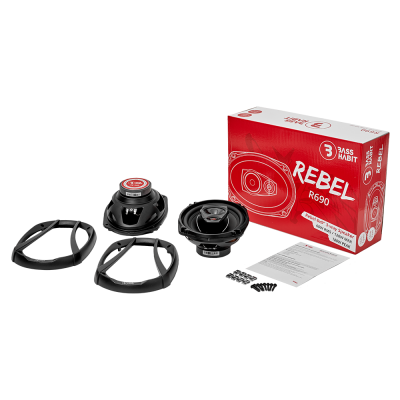 Ομοαξονικά ηχεία αυτοκινήτου 6×9" 120W Bass Habit Rebel R690 - ΖΕΥΓΟΣ Ομοαξονικά ηχεία αυτοκινήτου 6×9" 120W Bass Habit Rebel R690 - ΖΕΥΓΟΣ