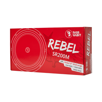 Midrange ηχεία αυτοκινήτου 8" 130W Bass Habit Rebel SR200M -ΤΙΜΗ ΤΕΜΑΧΙΟΥ Midrange ηχεία αυτοκινήτου 8" 130W Bass Habit Rebel SR200M -ΤΙΜΗ ΤΕΜΑΧΙΟΥ