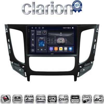 CLARION GL74230 Οθόνη OEM Multimedia Αυτοκινήτου για Mitsubishi L200 2014 Μόνο για αυτοκίνητα με Κλιματισμό (CarPlay/AndroidAuto