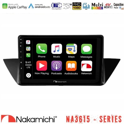 Nakamichi NA3615 Series Με Wireless Carplay & Android Auto BMW 3 Series 2006-2011 Media Station Tablet 9"