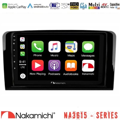 Nakamichi NA3615 Series Με Wireless Carplay & Android Auto BMW 3 Series 2006-2011 Media Station Tablet 9"