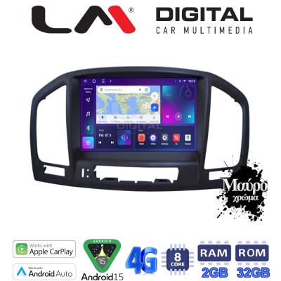 LM Digital - LM E8114B GPS Οθόνη OEM Multimedia Αυτοκινήτου για OPEL Insignia 0913 (CarPlay/AndroidAuto/BT/GPS/WIFI)