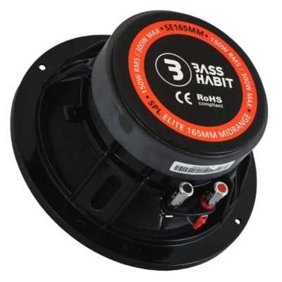 Ηχείο αυτοκινήτου (midrange) 6.5" 300W 4 ohms Bass Habit SPL Elite SE165M ΤΙΜΗ ΤΕΜΑΧΙΟΥ Ηχείο αυτοκινήτου (midrange) 6.5" 300W 4 ohms Bass Habit SPL Elite SE165M ΤΙΜΗ ΤΕΜΑΧΙΟΥ