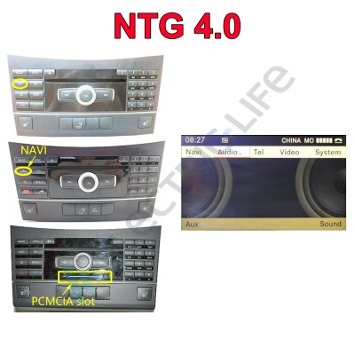 LM Digital - LM KH2 502 SQ Οθόνη OEM Multimedia Αυτοκινήτου για MERCEDES E (W212) 2009 2012 (CarPlay/AndroidAuto/BT/GPS/WIFI/GP