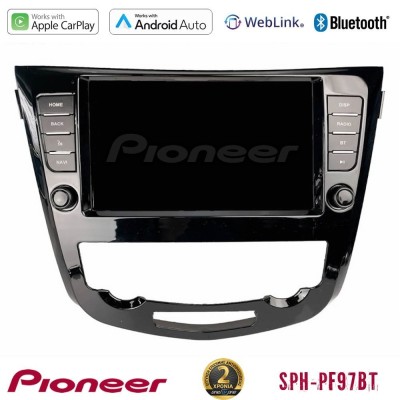 Pioneer SPH-PF97BT Series Nissan Qashqai J11 (AUTO A/C) Multimedia Station 9" (Tablet Style) Με Carplay & Android Auto