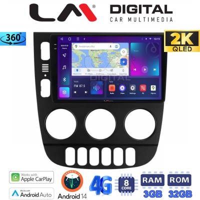LM Digital - LM ZD8505 GPS Οθόνη OEM Multimedia Αυτοκινήτου για Mercedes ML 1998 2005 (CarPlay/AndroidAuto/BT/GPS/WIFI/GPRS)