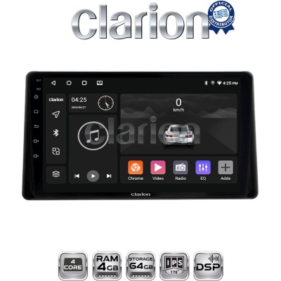 CLARION GL32580 Οθόνη OEM Multimedia Αυτοκινήτου για Toyota Raize 2020 (CarPlay/AndroidAuto/BT/GPS/WIFI/GPRS)