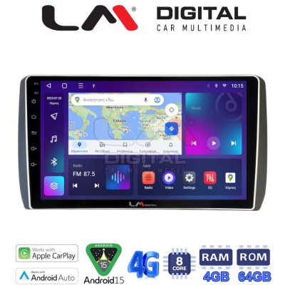 LM Digital - LM ZC8885 GPS Οθόνη OEM Multimedia Αυτοκινήτου για Toyota Urban - IST 2007 2016 (CarPlay/AndroidAuto/BT/GPS/WIFI/G
