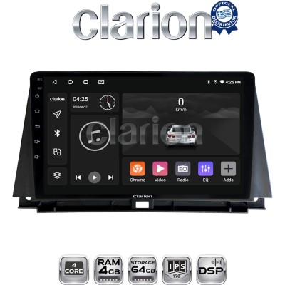 CLARION GL32702 Οθόνη OEM Multimedia Αυτοκινήτου για Lexus NX 2014 2016 (CarPlay/AndroidAuto/BT/GPS/WIFI/GPRS)