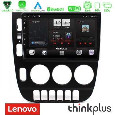 Lenovo Thinkplus Series 4Core Android15 2+32GB Mercedes ML Class (W163) 1998-2005 Navigation Multimedia Tablet 9" Με Carplay & A