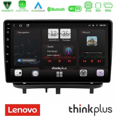 Lenovo Thinkplus Series 4Core Android15 2+32GB Opel Corsa D 2006-2014 Navigation Multimedia Tablet 9" Με Carplay & Android Auto 